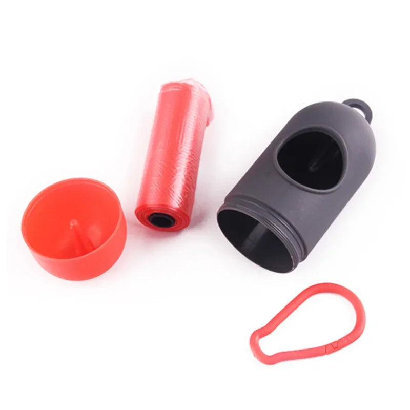 Portable Pet Waste Bag Dispenser | Dog Poop Bag Holder & Trash Case for Walking, Travel & Outdoor Use