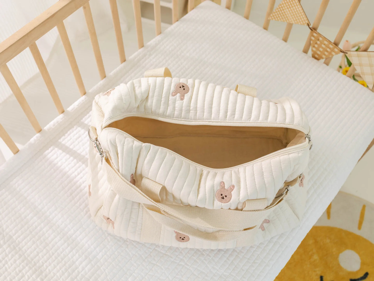 Mommy Bag Bear Maternity Pack Baby Diaper Bag Stroller Nappy Organizer Portable Luggage Tote Bags Travel Changing Messenger Bag