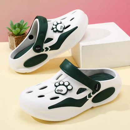 Women's Comfortable EVA Garden Clogs, Closed Toe Sandals For Indoor/Outdoor Home And Beach Use, Soft Sole Ventilated Shoes