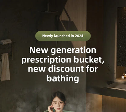 Household Children's Bath Bucket Adult Home Life Double Foldable Bath Bucket Thickened Free Installation Bathtub