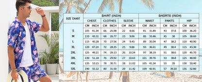Summer Men's Solid Color Short Sleeve Shirt Set Lapel Button Front Shirt T Shirt Athletic Casual Shorts Set Hawaii Vacation Wear