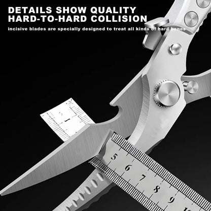 Multifunctional Stainless Steel Kitchen Tools For Cutting Vegetables Meat Fish Food Scissors Kitchen Multi-purpose Tools