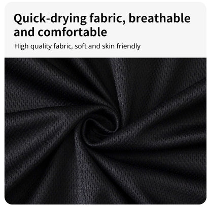 2/4/6 Pcs Plus Size Men's Quick-drying Short-sleeved Shorts Suit Men's Leisure Sports Running Fitness T-shirt Joker Shorts Teen