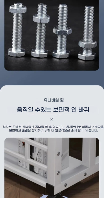 Double-Layer Office Desk Computer Lazy Table with storage shelf Laptop