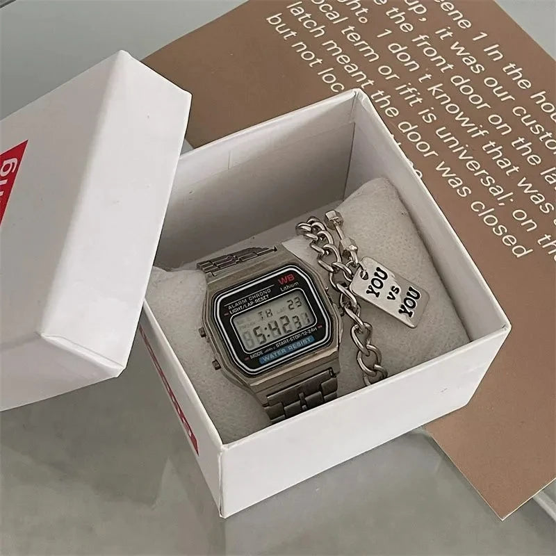 New Digital LED Watch for Men Women Fashion Wristwatch Multifunction Alarm Electronic Clocks Simple Business Silicone Watches