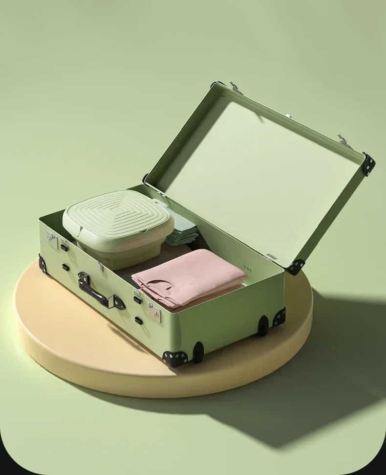 Mini Folding Washing Machine with Spin Dryer | Portable Laundry Washer for Underwear, Socks & Baby Clothes – Compact & Powerful