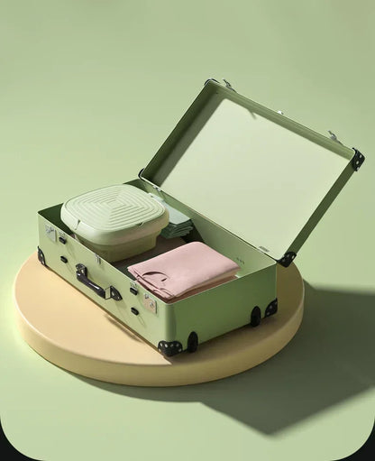 Mini Folding Washing Machine with Spin Dryer | Portable Laundry Washer for Underwear, Socks & Baby Clothes – Compact & Powerful