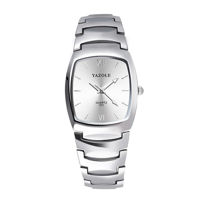 UTHAI Men's Watch Light Luxury Tungsten Steel Glow Waterproof Clock Couple Watches Women's Fashion Quartz Wristwatches Gift