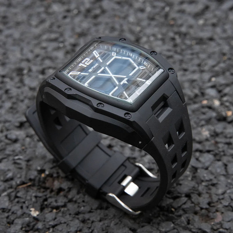 Multifunctional Sports Watches For Men Outdoor Waterproof Alarm Clock LED Digital Luminous Display Students Electronic Watch