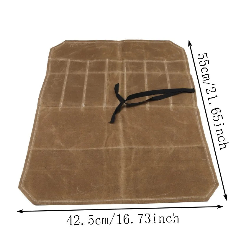 Portable Roller Tool Bags Multifunction Chef Knife Bag Practical Handbag Chisel Electrician Carrying Toolkit Instrument Package