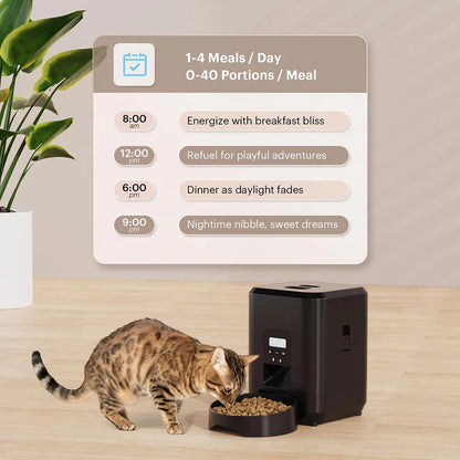 Smart  Automatic Cat & Dog Feeder Quantitative Automatic Timed Cat & Dog Food