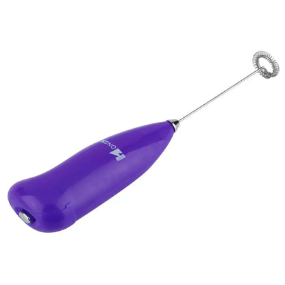 Electric Coffee Milk Frother & Egg Beater | Handheld Stainless Steel Whisk Mixer for Drinks & Baking