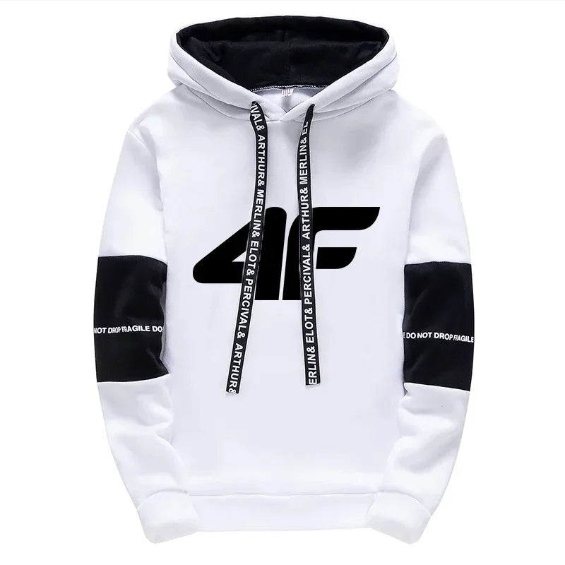 Sports Hot Sale Men's Tracksuit Hooded Long Sleeves Casual Single Piece Sweatshirts And Daily Sweatpants Comfort Outdoor Jogging