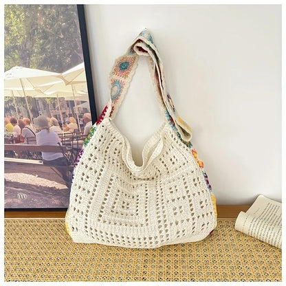 Women Handbag Fashionable Knitted Bags, Crossbody Bags, Shoulder Bags, Hand Hook Bags, Women's Bags