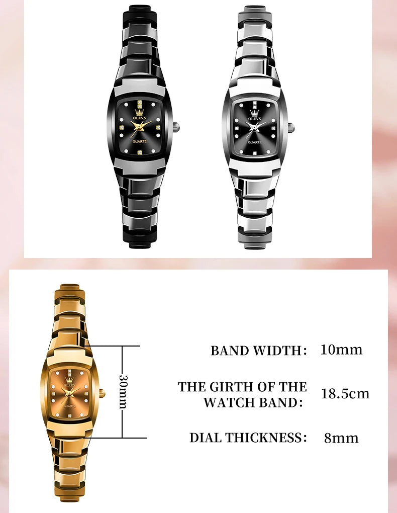 JSDUN Fashion Quartz Watches For Women Free Shipping Waterproof Ladies Watch Gold Top Brand Luxury Wristwatch Gift Reloj Mujer