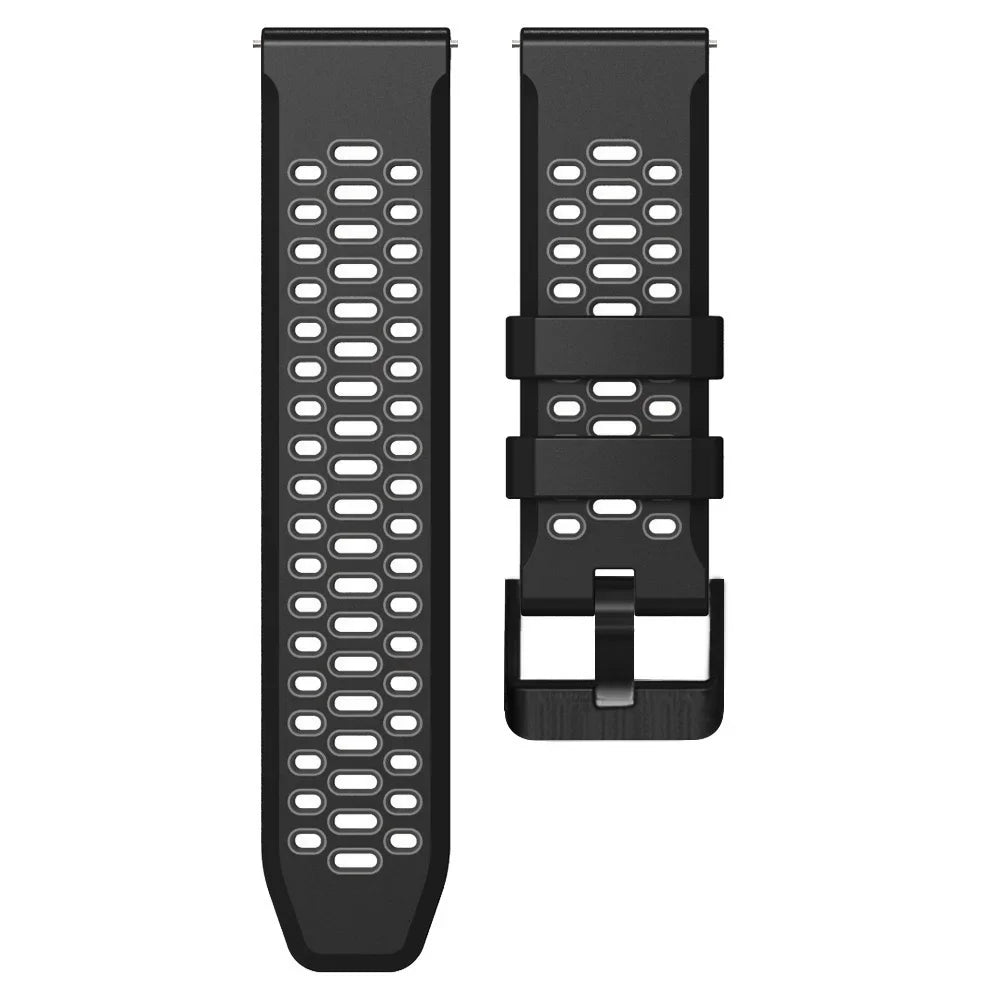 New 24mm Silicone Watch Strap Band For Suunto 7/ 9 /D5  Spartan Sport Wrist HR Baro Smart Watch Band Replacement Wrist Strap