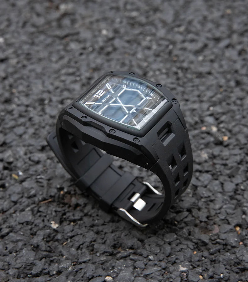 Multifunctional Sports Watches For Men Outdoor Waterproof Alarm Clock LED Digital Luminous Display Students Electronic Watch
