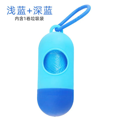 Portable Pet Waste Bag Dispenser | Dog Poop Bag Holder & Trash Case for Walking, Travel & Outdoor Use