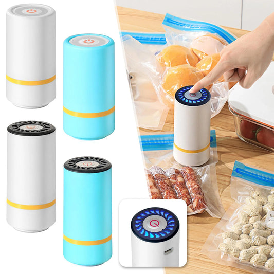 Universal Mason Jar Vacuum Sealer Kit | BPA-Free Food Preservation & Storage Machine for Wide-Mouth Jars
