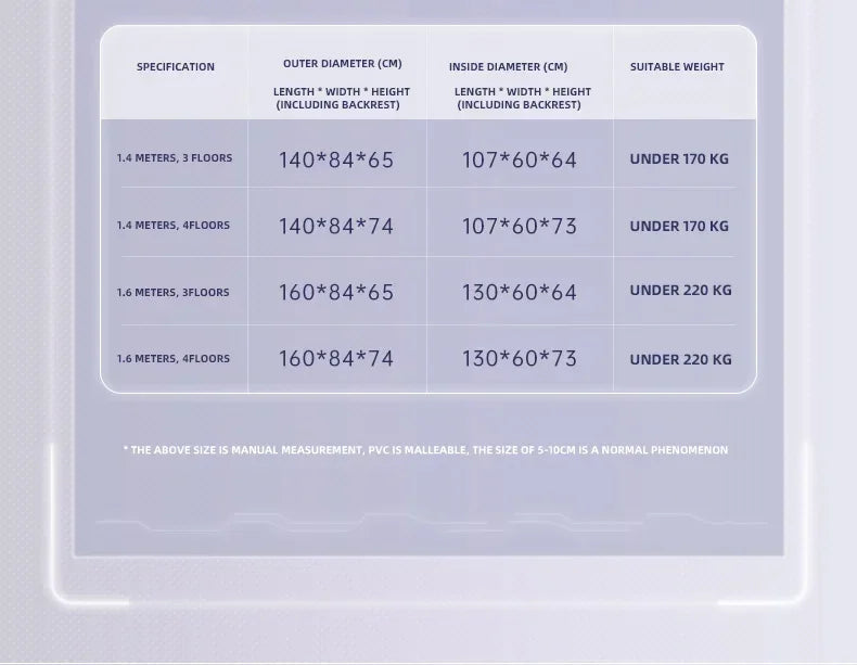 Soaking tub adult heightened PVC folding children's bath household inflatable bathtub adult bathing bucket thickened bathtub