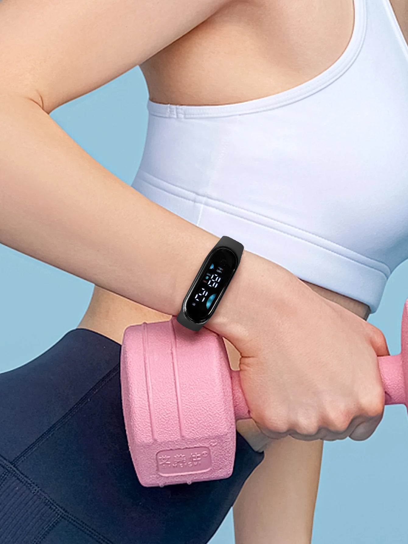 Children's Smart Sports Watch Bracelet LED Date Touch Screen Electronic Watch Boys and Girls Student Festival Gift