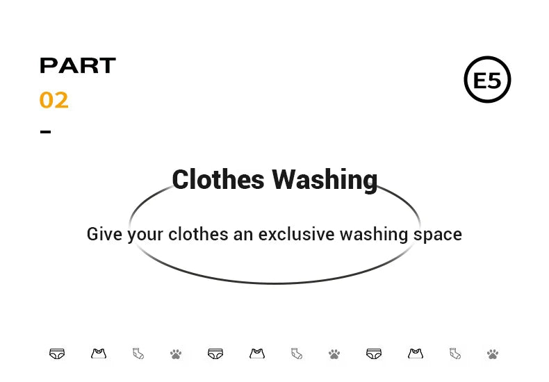 13L Portable Foldable Washing Machine with Spin Dryer for Socks Underwear Panties Washer Home Large Capacity Washing Machine