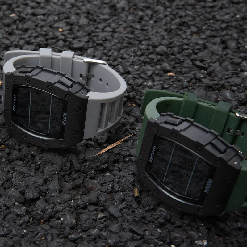 NEW Men's Watch Outdoor Sports Expeditions Fashion Large Screen Waterproof Clock Multifunctional Digital Electronics Watches