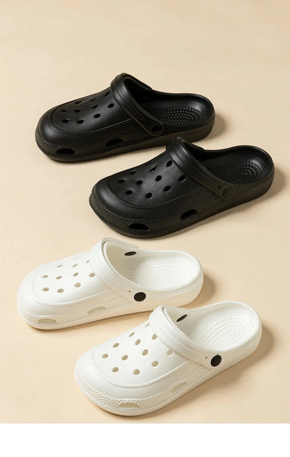 Women Home Slippers Men's Sandals Summer Garden Clogs Shoes Man Beach Slipper Outdoor Waterproof Soft Slides Casual Anti Slip