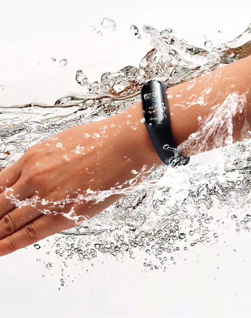 3Pcs Watchband For Mi Band 7 6 4 5 3 Bracelet Xiaomi Mi Band Strap Silicone Sport Replacement Wristband Smartwatch Accessories