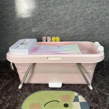 Automatic Foldable Spa Bathtub Heating Sweat Steaming Bathtub Comfortable Home Portable Bucket Adult Full Body Bath Bucket T