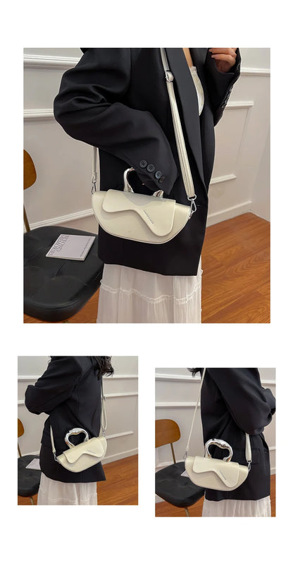 This year's popular niche design with contrasting color bags, 2023 new women's bags, versatile summer crossbody bags, mini wing