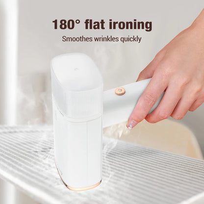 Portable 130ml Handheld Garment Steamer | 1000W Fast-Heat Fabric Steamer for Home & Travel