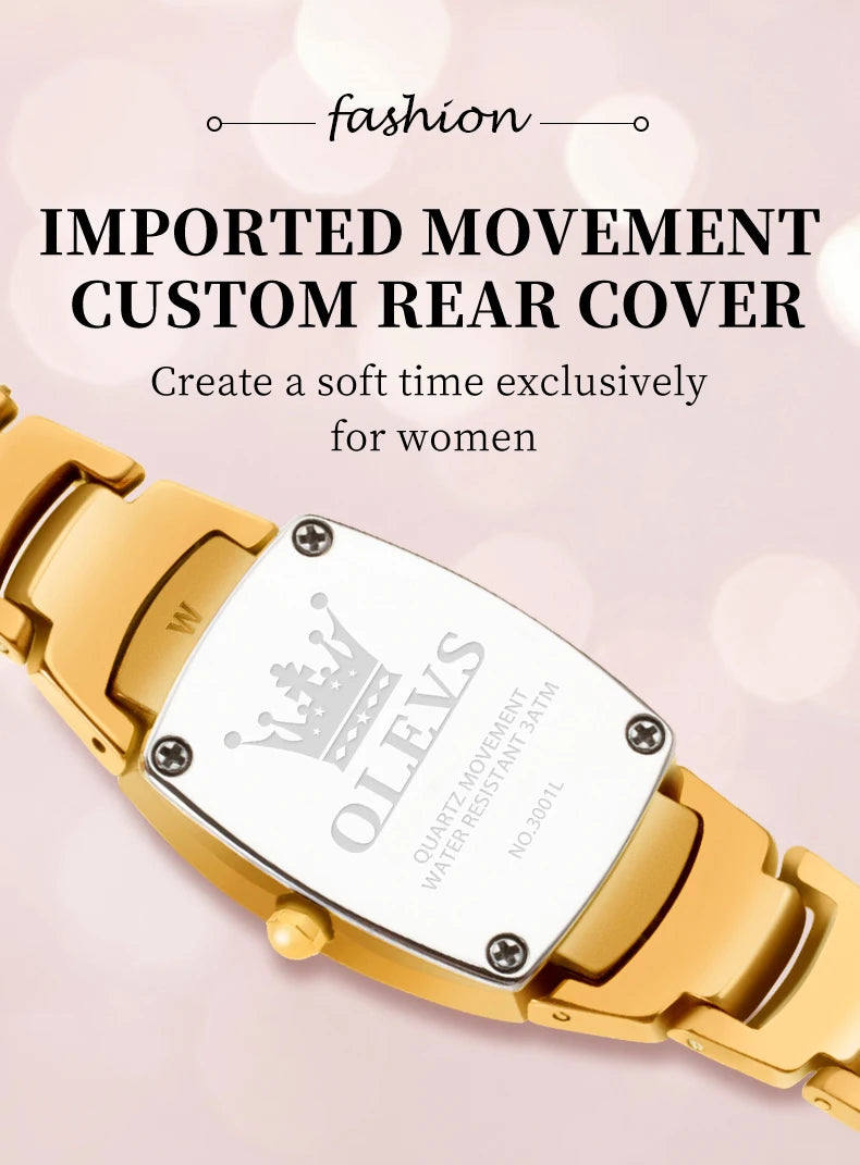 JSDUN Fashion Quartz Watches For Women Free Shipping Waterproof Ladies Watch Gold Top Brand Luxury Wristwatch Gift Reloj Mujer