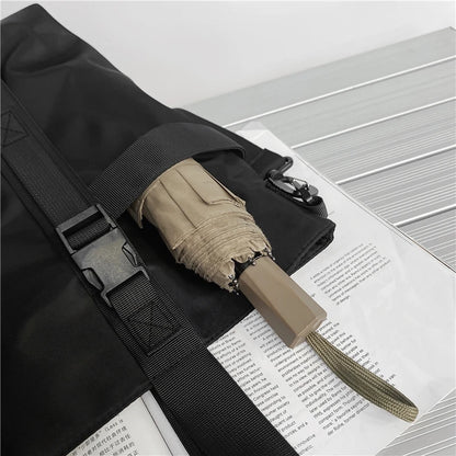 HOCODO Waterproof Women Travel Handbag Large Capacity Ladies Messenger Bag Solid Color Female Crossbody Nylon Shoulder Bag Women