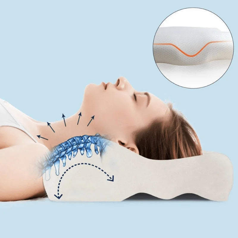 Memory Foam Bed Orthopedic Pillow For Neck Sleeping Orthopedic Pillow
