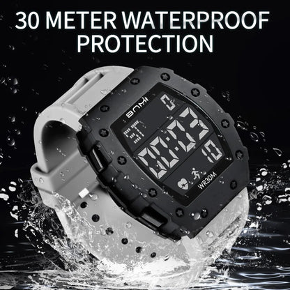 NEW Men's Watch Outdoor Sports Expeditions Fashion Large Screen Waterproof Clock Multifunctional Digital Electronics Watches