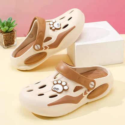 Women's Comfortable EVA Garden Clogs, Closed Toe Sandals For Indoor/Outdoor Home And Beach Use, Soft Sole Ventilated Shoes