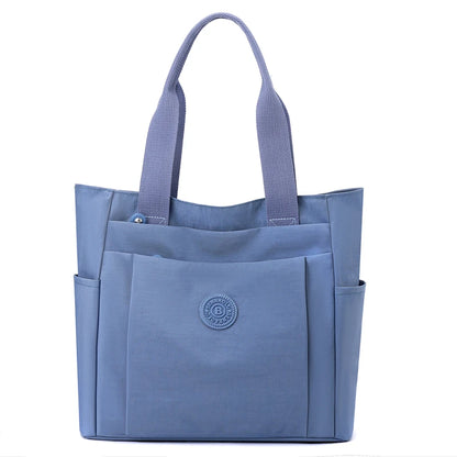 Fashion Casual Women Top Handle Handbag High Quality Fabric Women's Shoulder Bag Large Capacity Girls Casual Tote Bag SAC