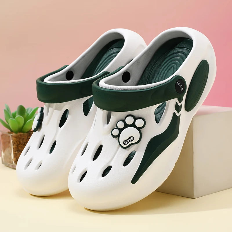 Women's Comfortable EVA Garden Clogs, Closed Toe Sandals For Indoor/Outdoor Home And Beach Use, Soft Sole Ventilated Shoes