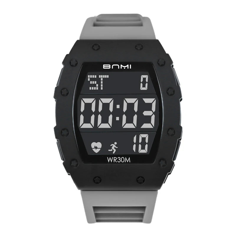 NEW Men's Watch Outdoor Sports Expeditions Fashion Large Screen Waterproof Clock Multifunctional Digital Electronics Watches