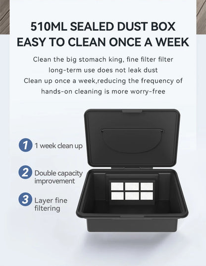 Intelligent Sweeping Robot Large Water Tank Mobile App Remote Control Planning And Cleaning Line Low Noise 2000 Pa Large Suction