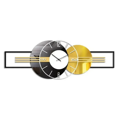 Luminous Modern Wall Clock | Luxury Large Creative Art Clock for Bedroom, Living Room & Restaurant Decor