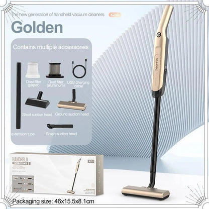 Wireless Handheld Vacuum Cleaner | 20000Pa Powerful Suction, Low Noise & Multi-Accessory Home & Car Cleaner