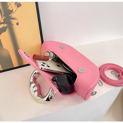 This year's popular niche design with contrasting color bags, 2023 new women's bags, versatile summer crossbody bags, mini wing