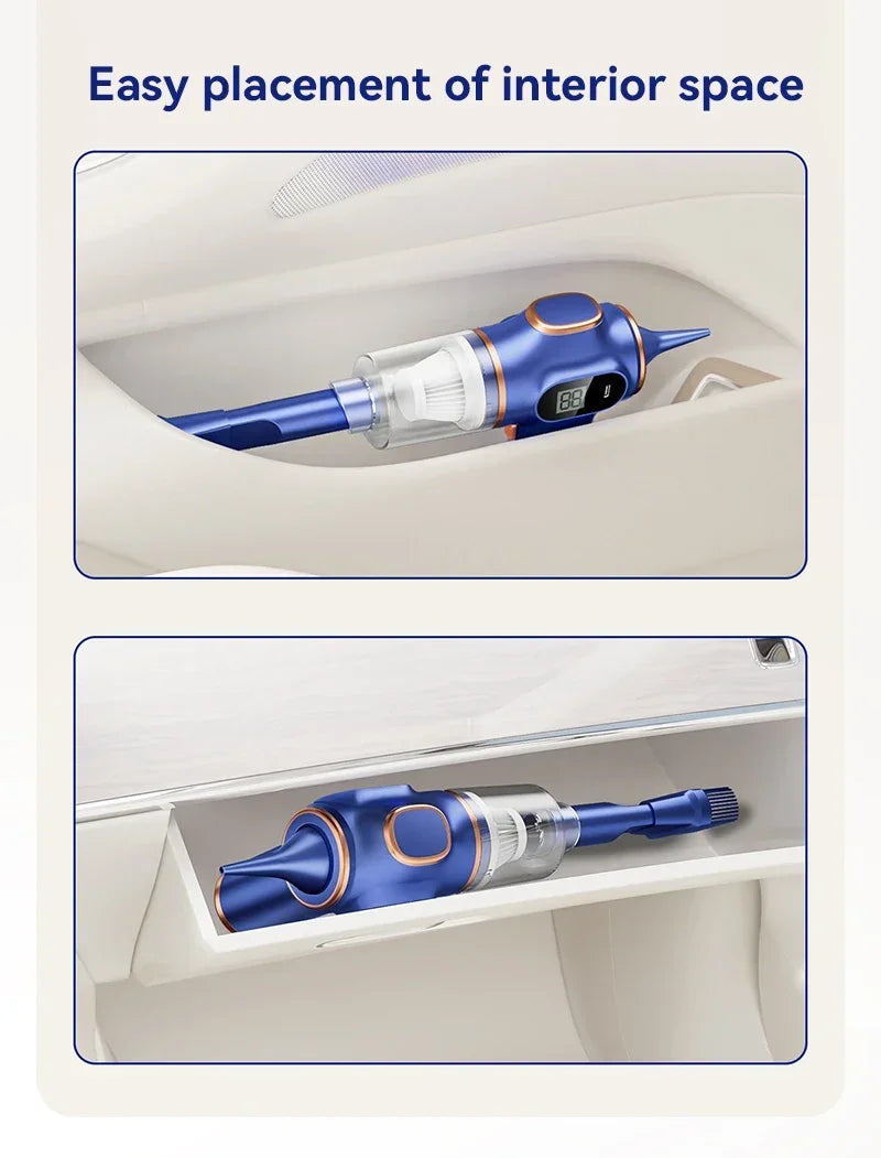 Xiaomi 9500000Pa Cordless Handheld Vacuum Cleaner | Powerful Wireless Car & Home Mini Dust Remover