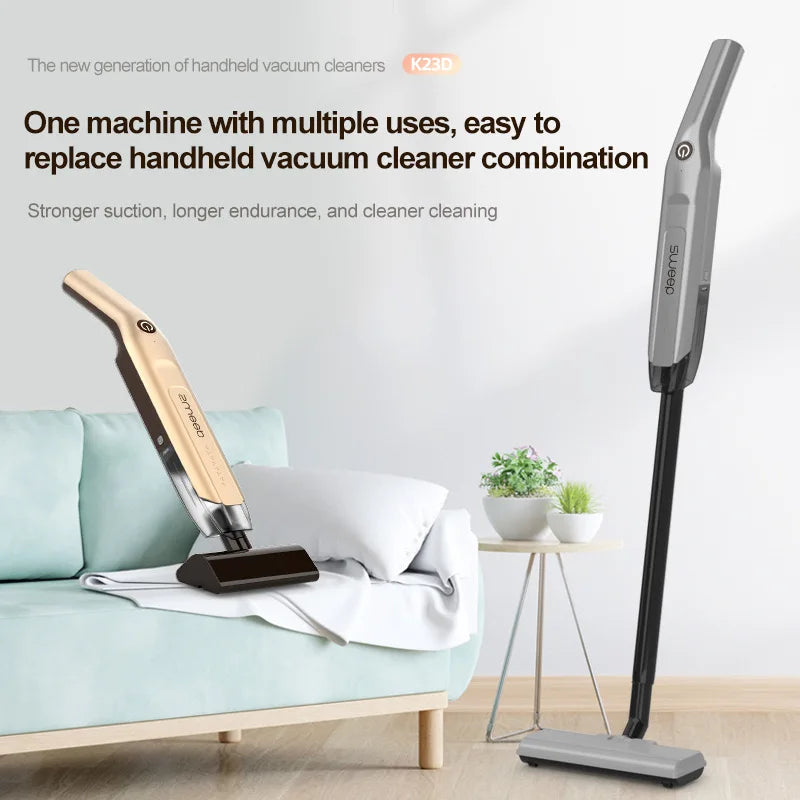 Wireless Handheld Vacuum Cleaner | 20000Pa Powerful Suction, Low Noise & Multi-Accessory Home & Car Cleaner