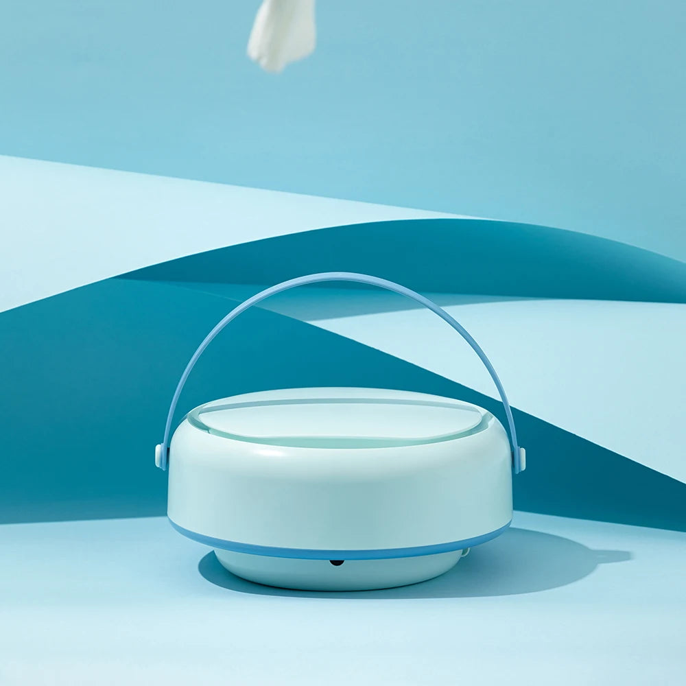 6L/11L Foldable Portable Washing Machine with Spin Dryer | Ultrasonic Mini Washer for Clothes, Underwear & Travel Use